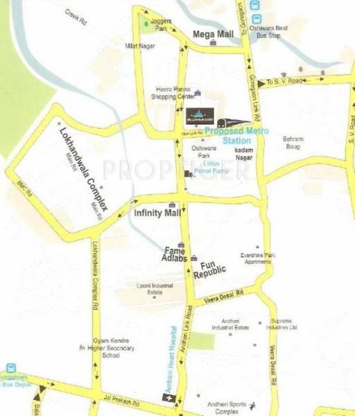 Images for Location Plan of Reputed Builder Millennium Court