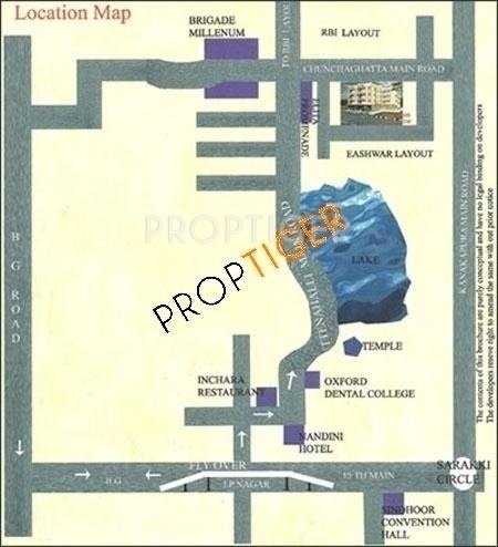 Images for Location Plan of Sreenidhi Sreenidhi Lake View