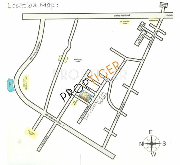 Images for Location Plan of Reputed Builder Shri Panchmukhi Palace