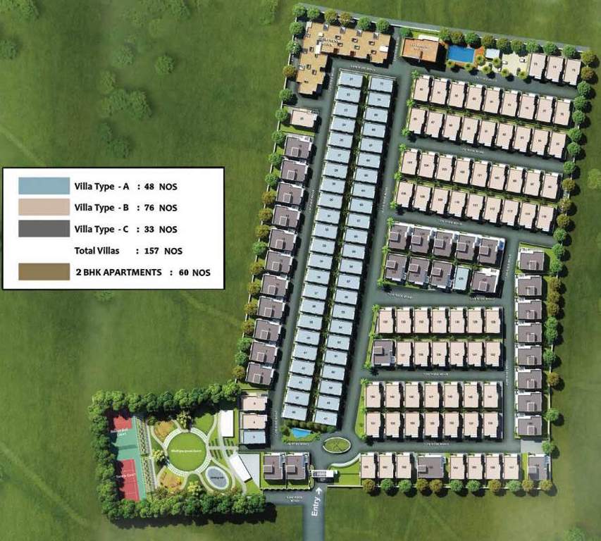  eternia ii Images for Layout Plan of Casagrand Eternia Villas II