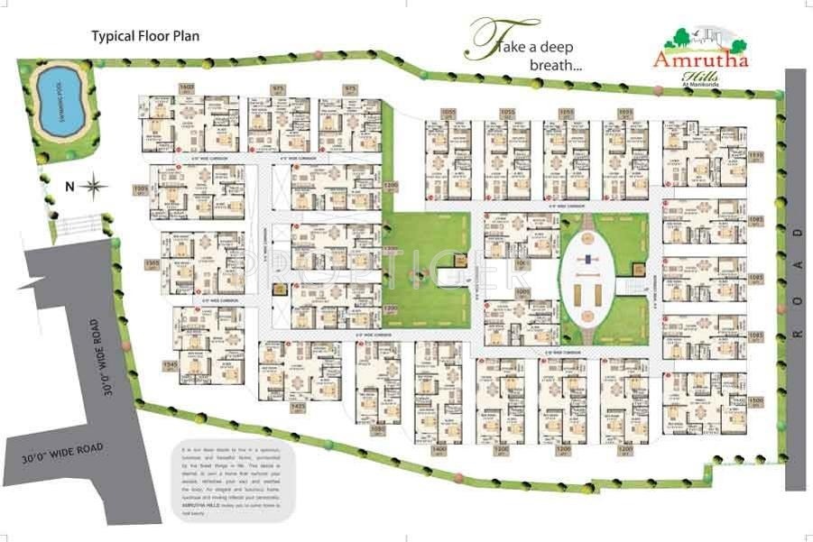 Images for Cluster Plan of Amrutha Amrutha Hills