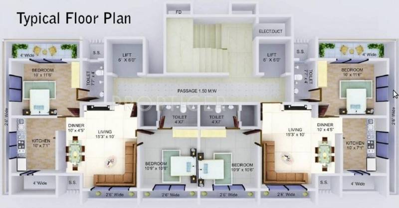 Images for Cluster Plan of Neev Palazzo
