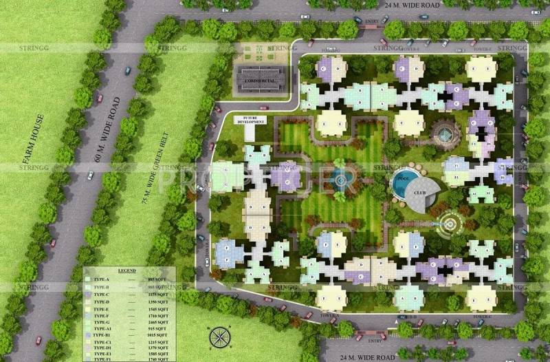  golf-links Images for Master Plan of The Antriksh Golf Links
