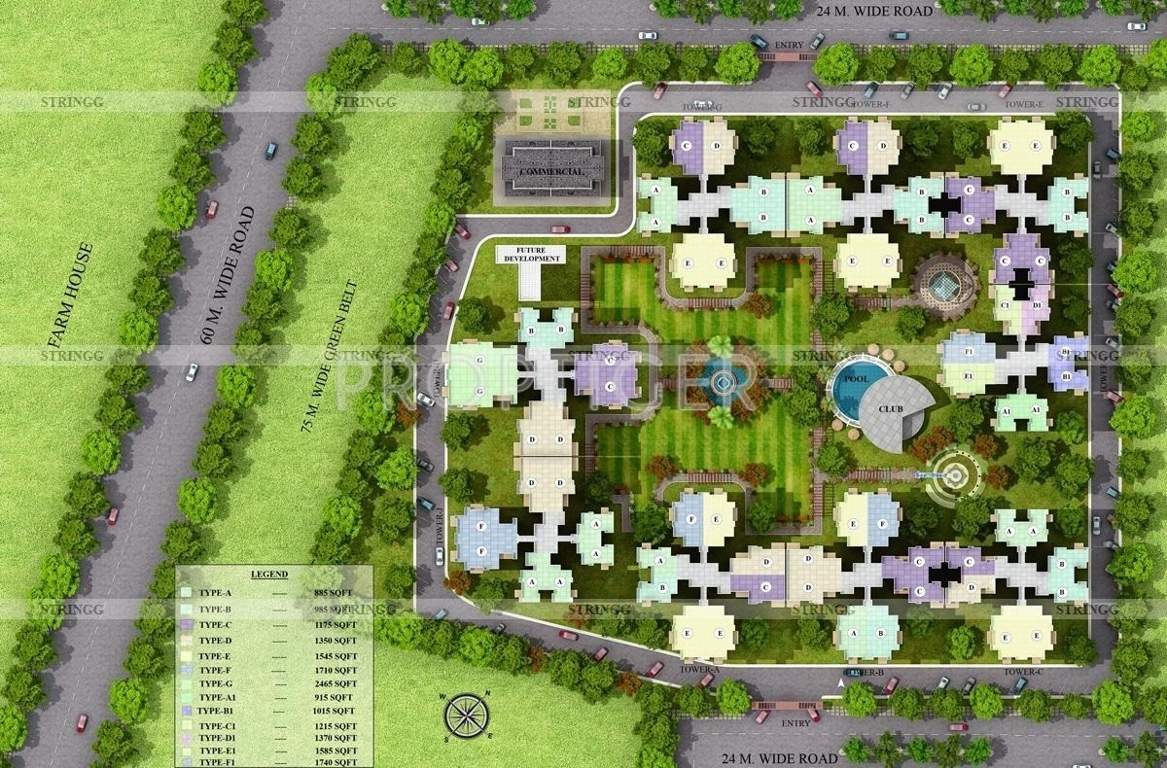  golf links Images for Master Plan of The Antriksh Golf Links