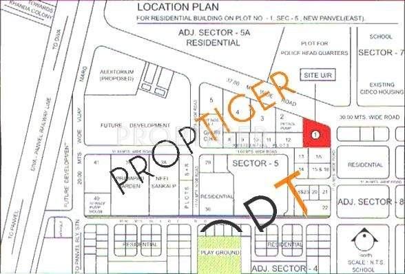 Images for Location Plan of Metro Construction Company Metro Tulsi Heights