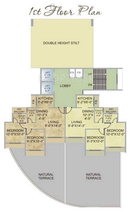  green view Images for Cluster Plan of Proviso Builders Green View