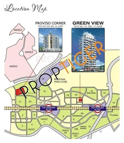  green-view Images for Location Plan of Proviso Builders Green View