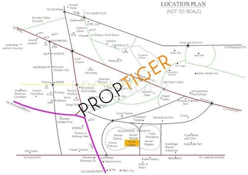  castle Images for Location Plan of Anuhar Castle