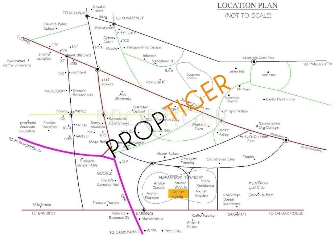  castle Images for Location Plan of Anuhar Castle