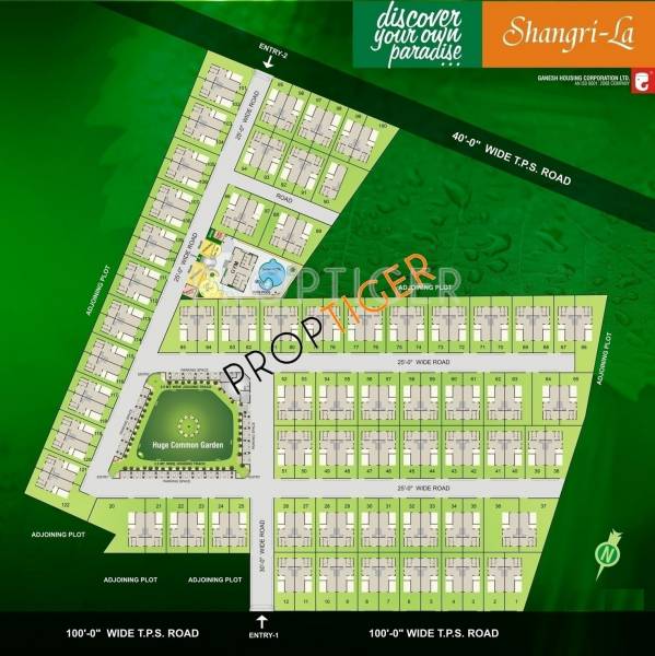 Master Plan Ganesh Housing Shangrila Master Plan