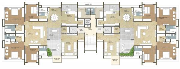 Images for Cluster Plan of Ganesh Housing Sundarvan Epitome