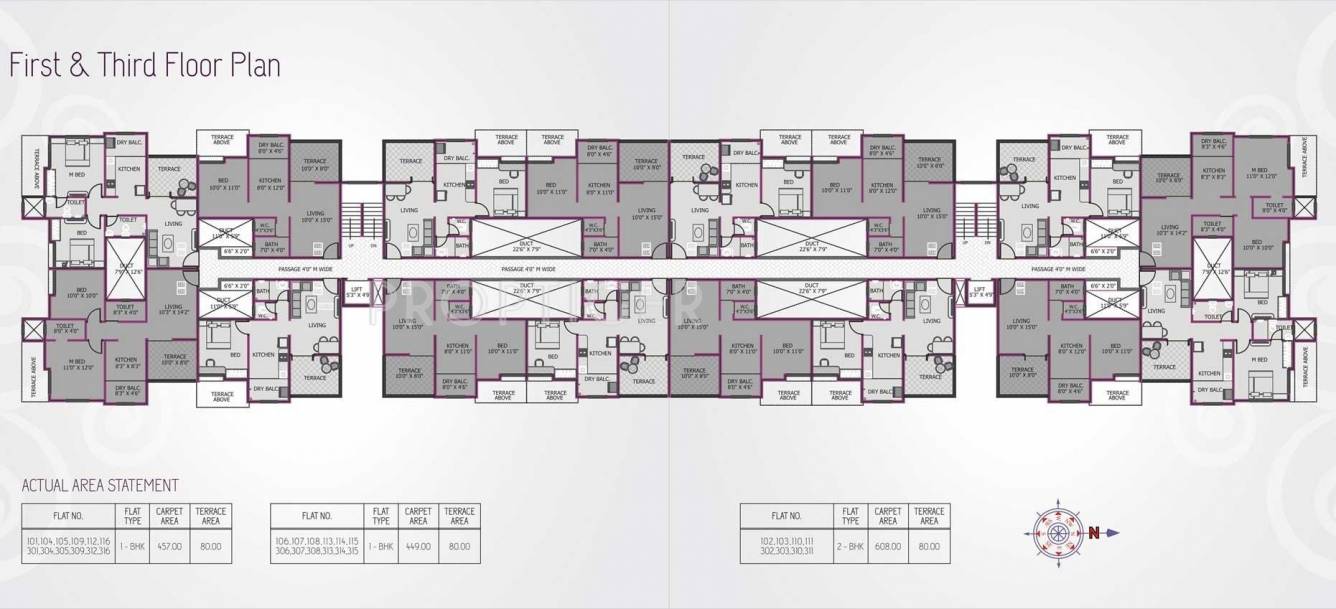  classique Tower 1 Cluster Plan
