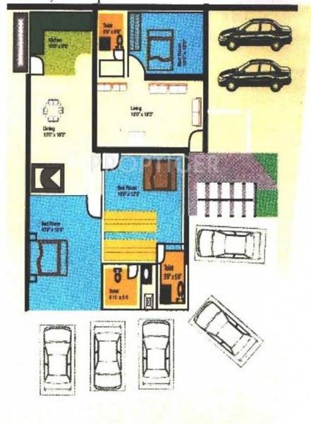 Images for Cluster Plan of Nishitas Savitha Residency