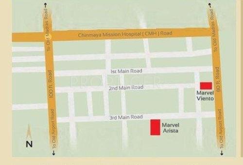  arista Images for Location Plan of Marvel Realtors Arista