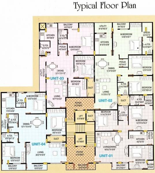 Images for Cluster Plan of Nishitas Siri Heights