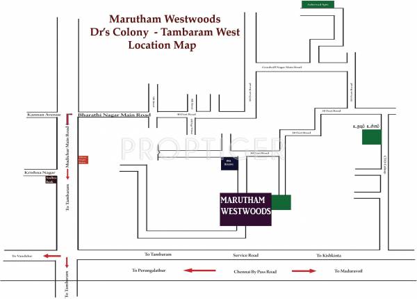 Images for Location Plan of Marutham Marutham Westwoods
