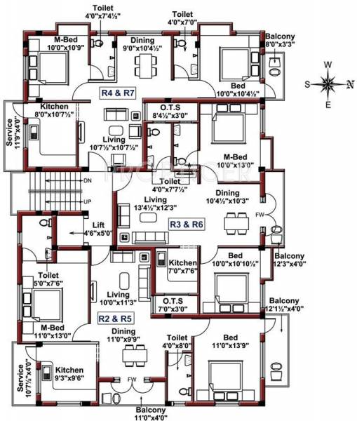 Images for Cluster Plan of MKV Group Meenam Square