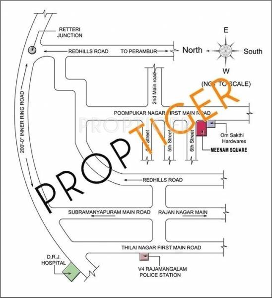 Images for Location Plan of MKV Group Meenam Square