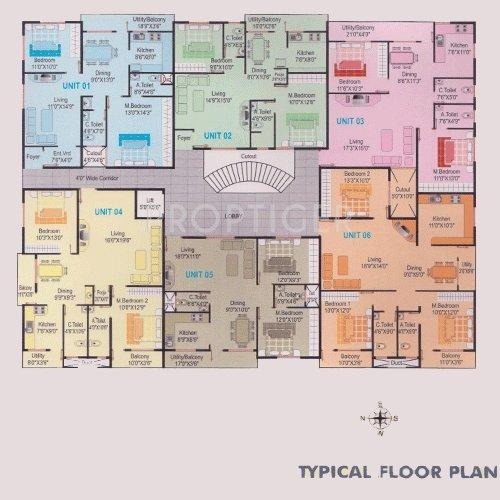 Images for Cluster Plan of Nishitas Siri Prestine