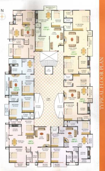 Images for Cluster Plan of Nishitas Elegant Palace