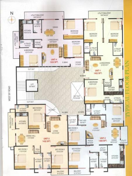 Images for Cluster Plan of Nishitas Elegant Palace