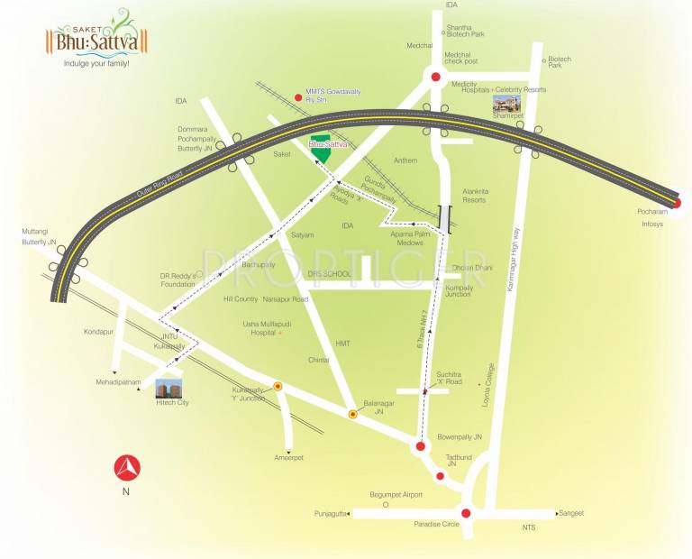 Images for Location Plan of Saket Bhu Sattva