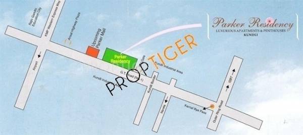 Images for Location Plan of Parker Estate Parker Residency