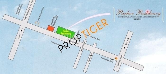 Images for Location Plan of Parker Estate Parker Residency