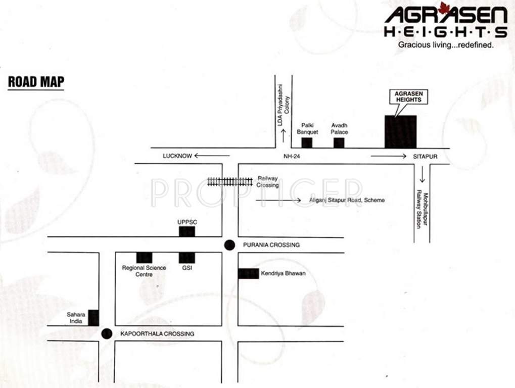 agrasen heights Images for Location Plan of Godawari Agrasen Heights