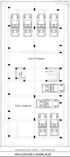 Images for Cluster Plan of Guru Homes Gayathri Apartments