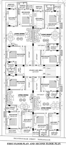 Images for Cluster Plan of Guru Homes Gayathri Apartments