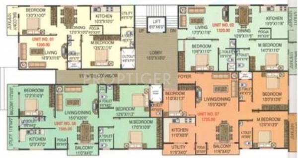 Images for Cluster Plan of  Pyramid Platina