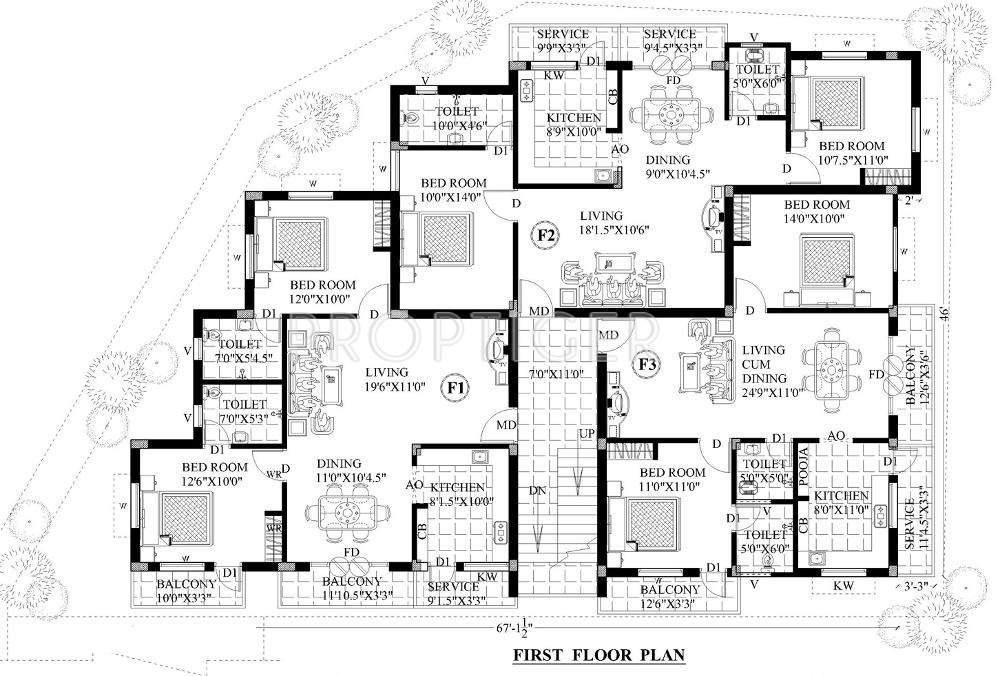 Images for Cluster Plan of Guru Sai Krupa