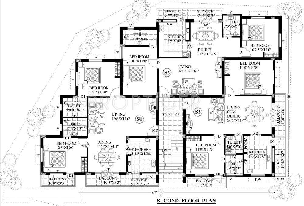 Images for Cluster Plan of Guru Sai Krupa