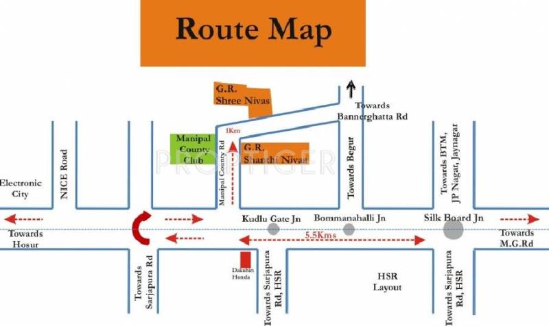 Images for Location Plan of GR Shree Nivas