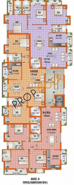 Images for Cluster Plan of Siddhi Narmada Residency Images for Cluster Plan of Siddhi Narmada Residency