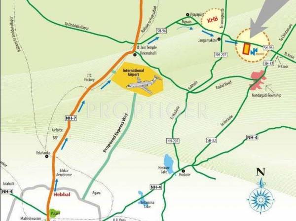 Images for Location Plan of Nava Nakshatra NN Homes