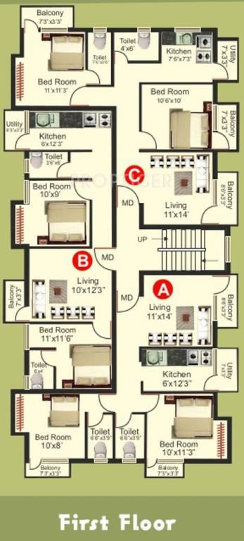 Images for Cluster Plan of Manju Royal Splendor