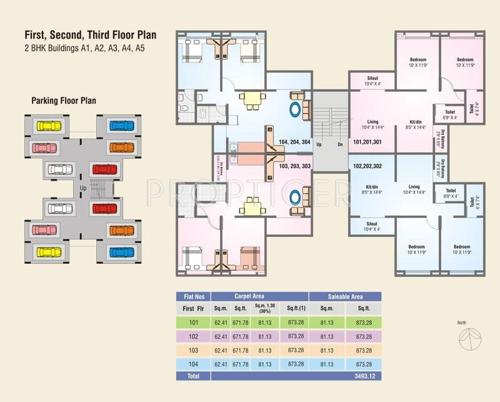 Images for Cluster Plan of Namrata Group Shantai Residency