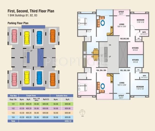 Images for Cluster Plan of Namrata Group Shantai Residency
