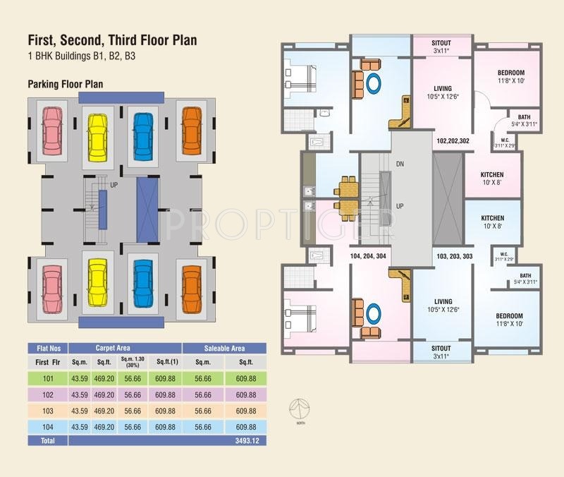Images for Cluster Plan of Namrata Group Shantai Residency