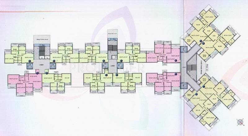  bhoomi-gardenia-ii Wing- A Cluster Plan