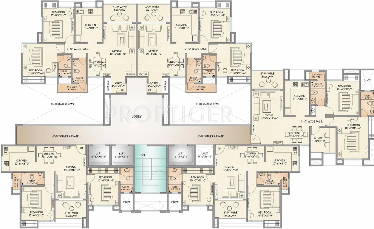Images for Cluster Plan of Gala Group Pride Residency