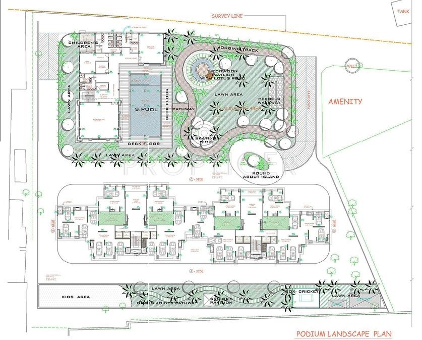 Images for Layout Plan of Gala Group Pride Residency