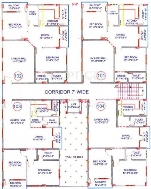 Images for Cluster Plan of View Fern Heights