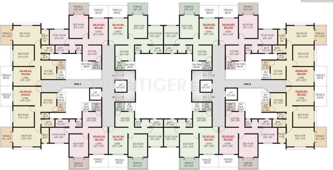 Images for Cluster Plan of Goel Ganga Pavillion Phase II