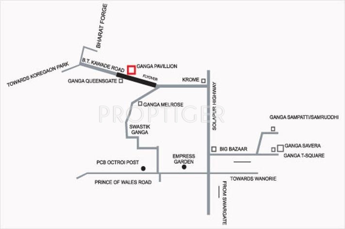 Images for Location Plan of Goel Ganga Pavillion Phase II