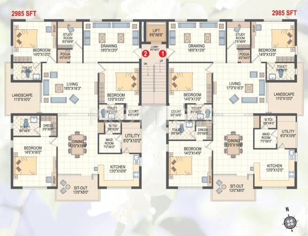 Images for Cluster Plan of Shanta Fortune Icon