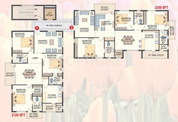 Images for Cluster Plan of Shanta Fortune Icon