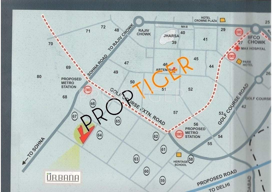  urbana Images for Location Plan of M3M Urbana